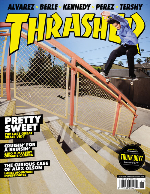 trunkboyz:  All the Trunk Boyz Thrasher Mag Covers