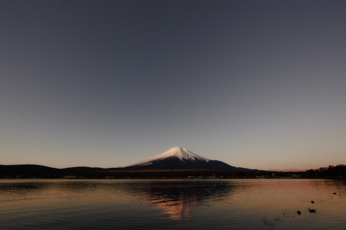 Mont Fuji, lake Yamanaka, Japan. 2o14/12. by pL