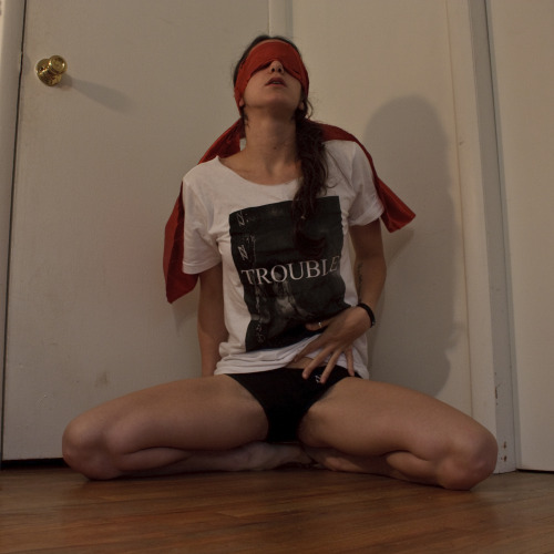 nymphoninjas:  jacsfishburne:  Had some fun today with my NN gear. Ninja and Trouble are two of the sweetest people I’ve had the pleasure of meeting and I love rocking this Trouble shirt and NN bracelet. Want your own gear? Shop Ninja-Approved!  Holy