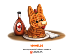 cryptid-creations:  Daily 1354. Woofles by