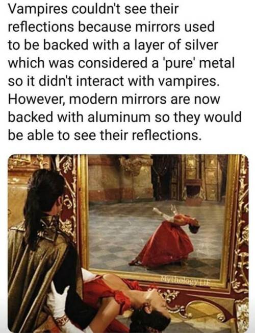 iscariot-feels: femcard101: After so long alucard was able to shave XD Please, everyone, let’s all imagine fancy vampires back in the day with mirrors backed by gold and human guests being like, “Hey, why is your mirror so yellow?” “Aesthetic.”