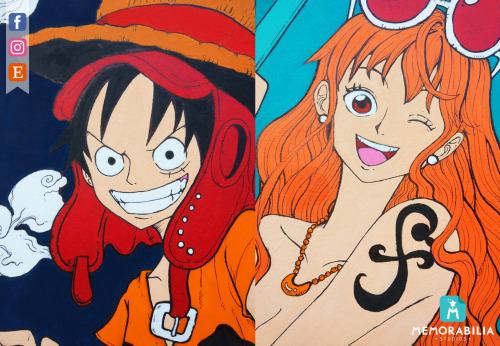 Acrylic on Wood with One Piece Characters by Matt! ^_^Made some years ago for an exam!&ldquo;I r