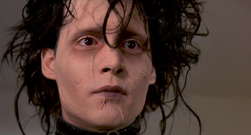 Johnny Depp in Edward Scissorhands, 1990