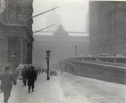 Undr:george Rinhart. Park Avenue And 41St Street. New York. 1920S