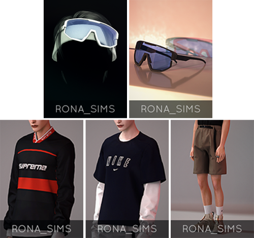 [RONA]﻿ 1990&rsquo;s Vibes Outfit Set - Moood X Rona TS4New mesh10-20 SwatchesHQ Compatible[T.O.