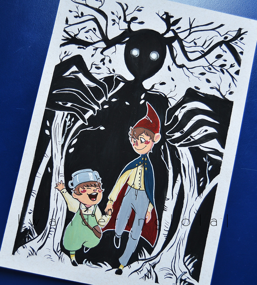 garlochinsketches:    I’ve been wanting to do a fanart of Over The Garden Wall