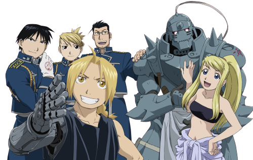 mangas:  transparent fma gang