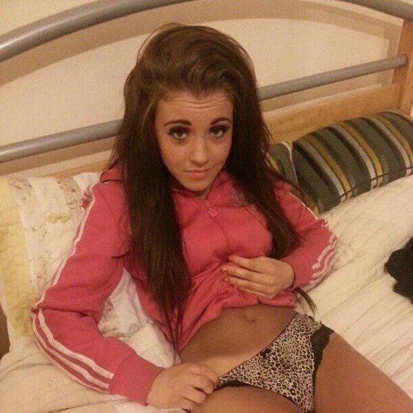 Nice pants on this dirty chav !