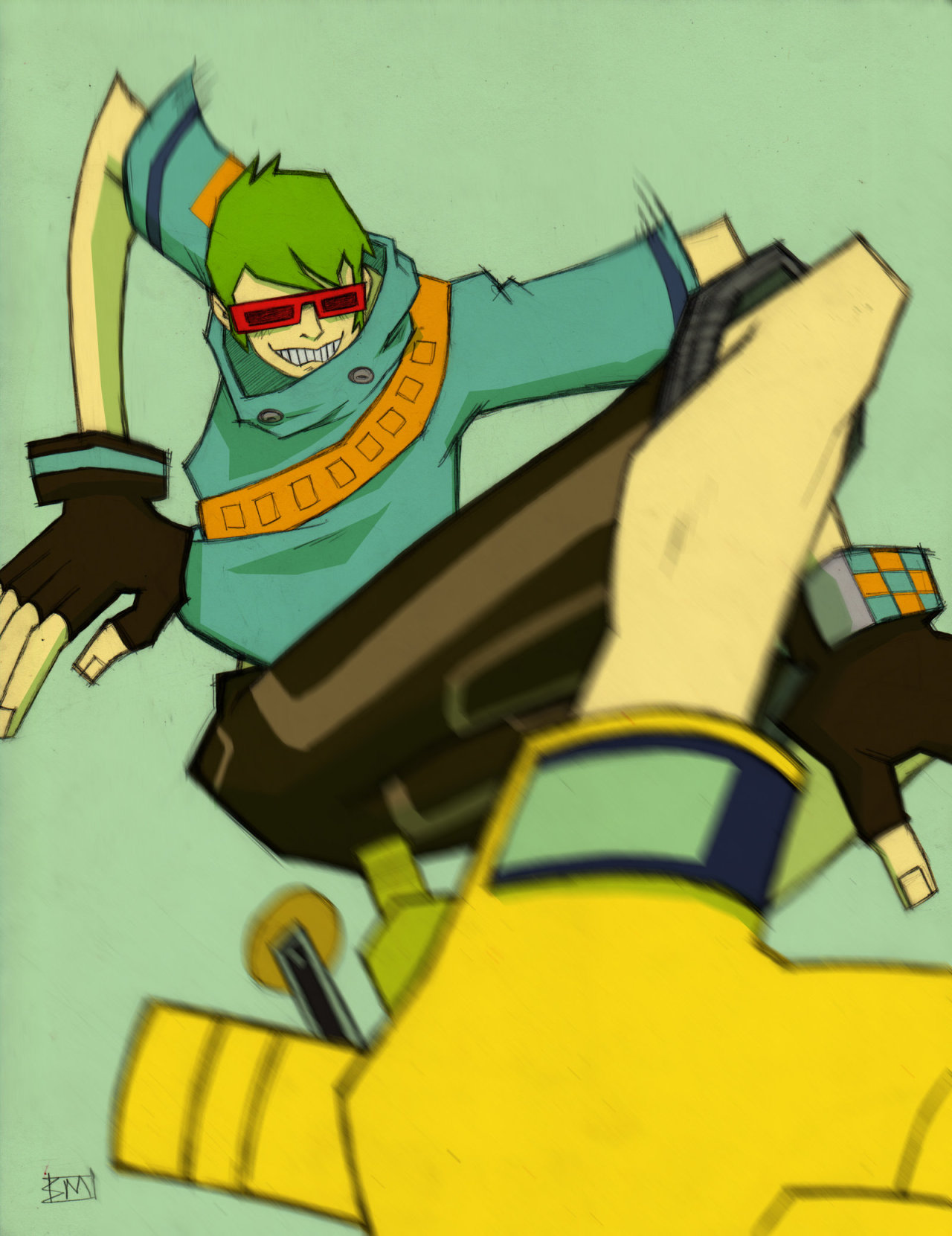 baccibloo:  Beat, Gum, YoYo, Cube/Poisom Jam and Soda by ~SMercado 