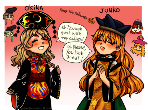 im-a-granada:you can’t see the difference. Happy late Halloween ^^u !!Not late anymore!