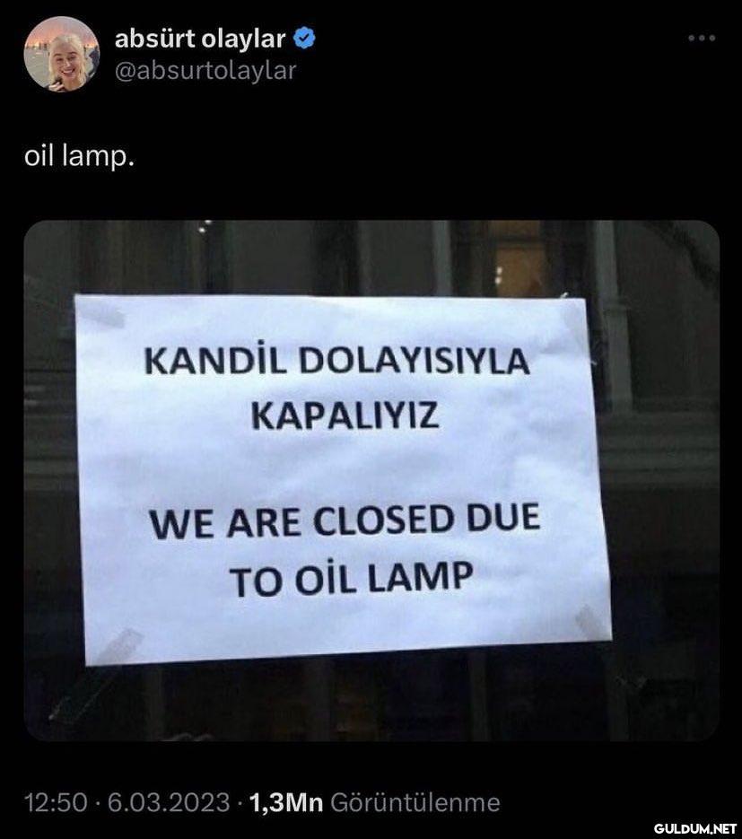 absürt olaylar...