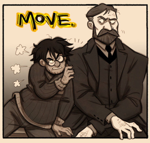 More Luka panels (and a new profile pic)~ My little werewoof pianist is getting more woof.