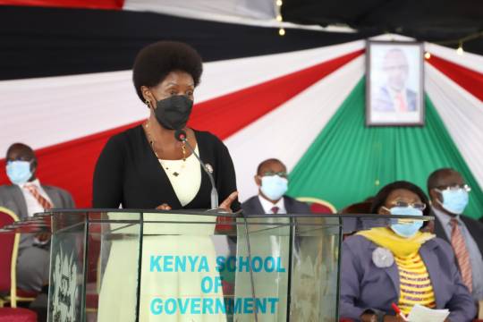 Nancy Macharia's Full Speech At The Multi-Agency Meeting On National Examinations Administration.