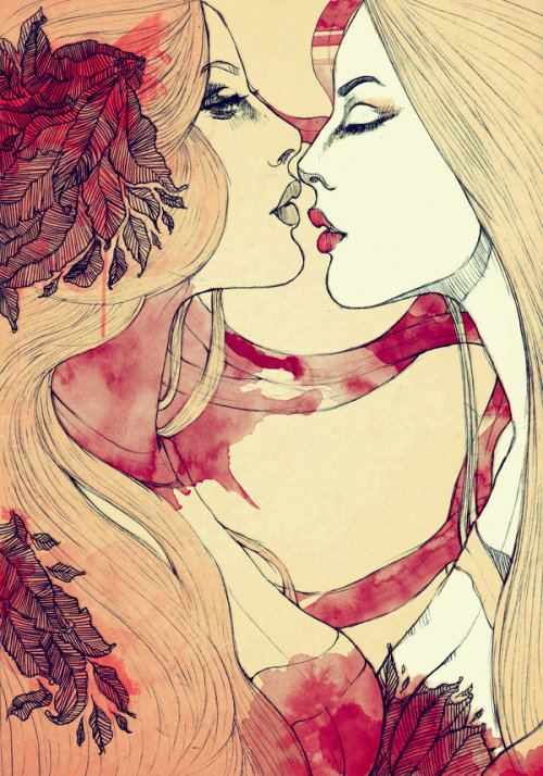 andrea-the-great:  Soulmates by evyallen 