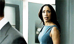 jemandthediazepams-deactivated2:  Flawless Human Beings » Gina Torres » Gina Torres Alphabet ↳ O → one-liner“Afraid of you?” 