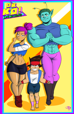 chillguydraws:Ver 1 and Ver 2 of the OK KO