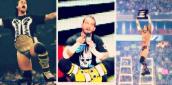 cmpunkarmy:  &ldquo;A whole bunch of people told me that if I went to WWE, I’d never make it. But it’s like I never heard them. I never listened. To me, I’m exactly where I belong. I feel like I was born to do this. Whatever your walk in life is,