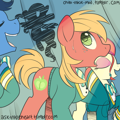 chibi-inkie-mod:  The Ponytones for the 30-min challenge (nsfw)~♥ 