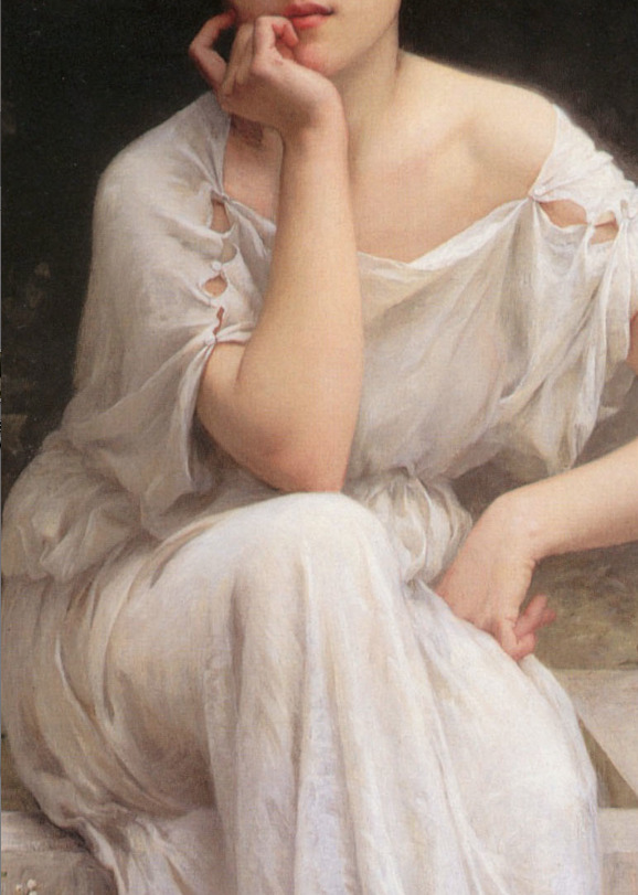 detailsofpaintings:  Charles-Amable Lenoir, Méditation (detail) 1899 