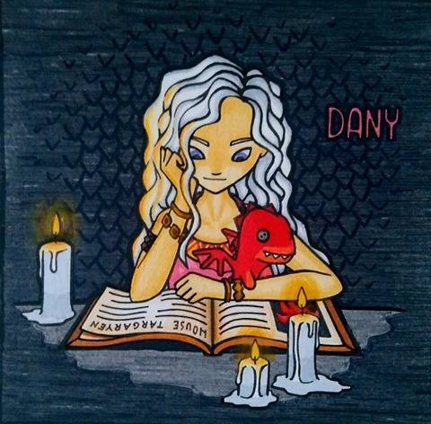targaryensource:Daenerys - Reading by ViktoriaSvane