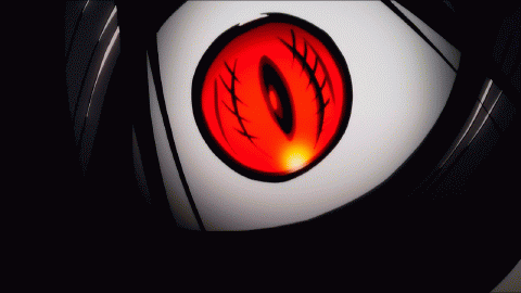white-wings-xiii:  Anime Eye Gif Set! FOR NO GOD DAMN REASON OTHER THAN BADASSERY!
