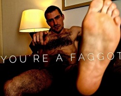fagthroatbash:  taxernick:  It’s important to remind faggots what they are  #FAGTHROATBASH 