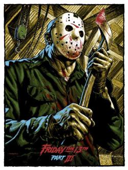 xombiedirge:  Friday the 13th Part 3 by Jason