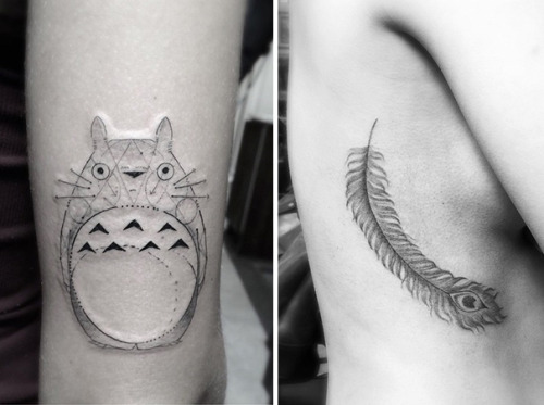 asylum-art-2:Geometric Tattoos By Dr. Woo Who’s Been Experimenting With Ink Since He Was 13    Faceb