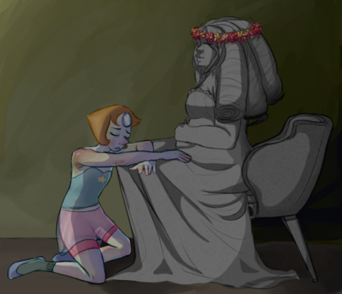 decaffeinateddork:A mournful Pearl~