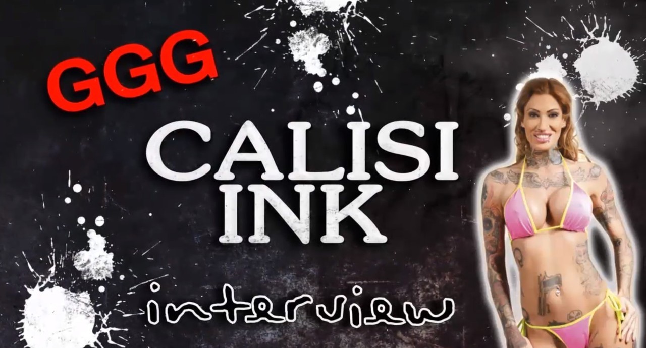 Calisi ink at GGG porn studios