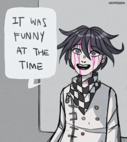 wandering-across-aminos:shuichi: ouma whats your blood typeouma: b positiveshuichi:shuichi: i know o