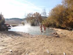 freerawnature:An anon czech couple send us this pic. Southern Spain hot springs. Hope you enjoy