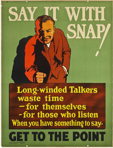 artofmanliness:(via Vintage Business Motivational Posters from the 1920s &amp;