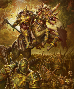 warhammer-fan-art:  Nurgle Army by johangrenier  The army of Grandfather Nurgle