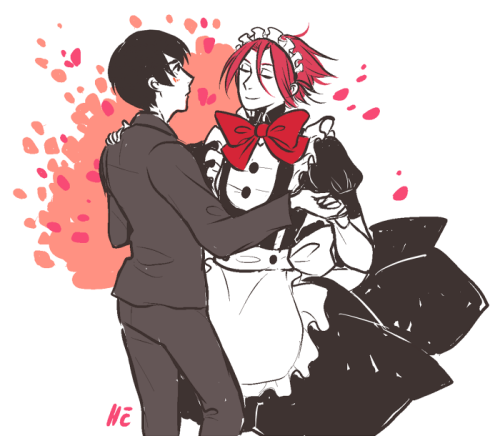 maid rin week, day 5: dancing(+ a bit of rh kiss challenge)