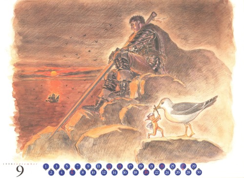 mastomysowner: Rare Berserk calendar from 1998.