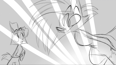 vivzie-pop:  More rough animated shots! I’m Gonna have soooo much stuff too ink