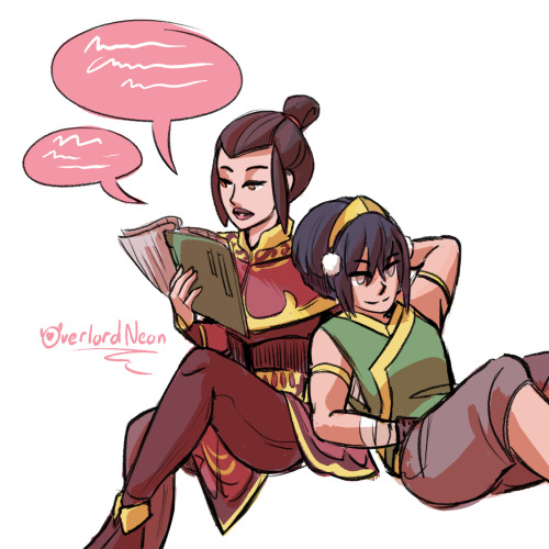 Azula starts reading her books out loud for some reason idk&hellip;