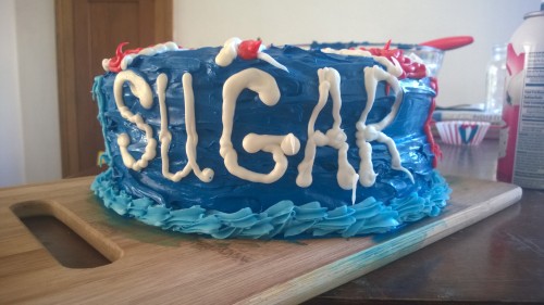 whatitmeanstocare: i am more proud of this cake than I am my college degree.