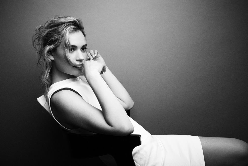 nerd-utopia:  Lily James - Photography by Matt Holyoak for ‘Interview’