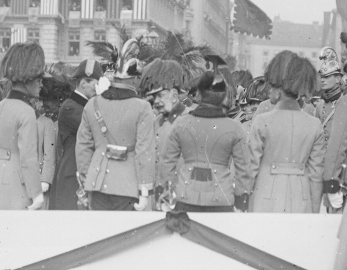 100th Anniversary Celebration On The Occasion Of The Battle Of The Nations Near Leipzig On Vienna's Schwarzenbergplatz