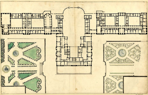 archimaps: Plan of the ground floor of the Chateau de Versailles