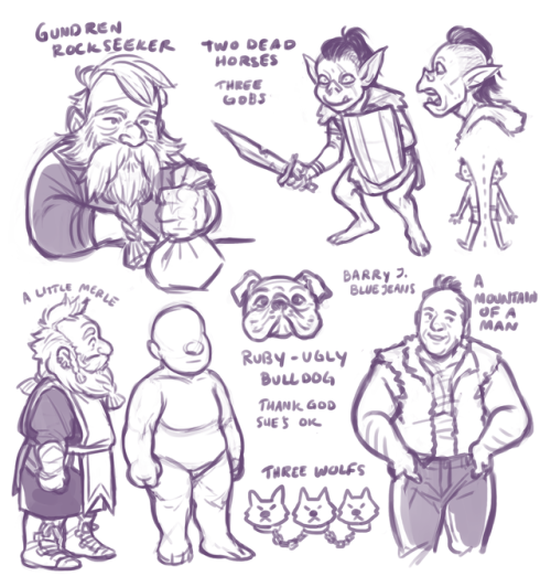 friendswithfangs:i’m relistening to/catching up on the adventure zone and taking visual notes for fu