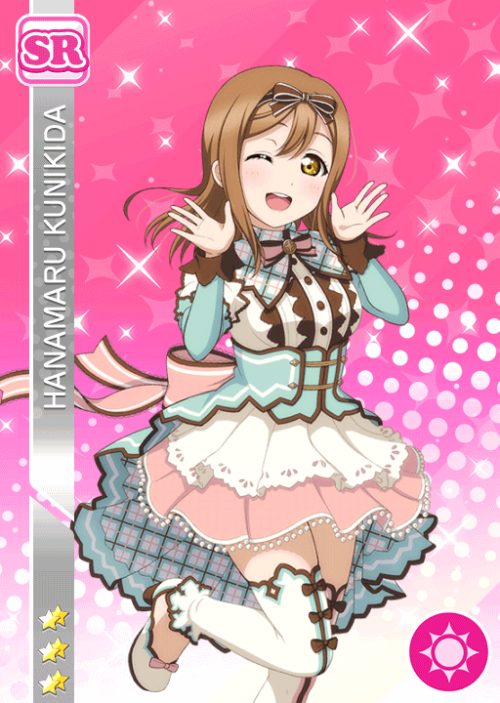 White Day Chika and Hanamaru - event cards