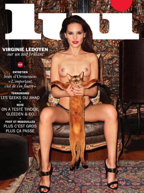 : Virginie Ledoyen - Lui Magazine (April 2015)