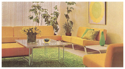 thegikitiki: Living Room Decor, 1972