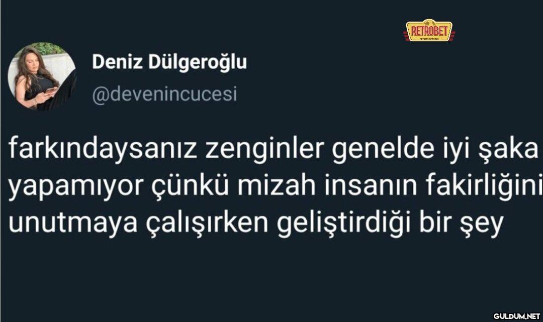 Deniz Dülgeroğlu...