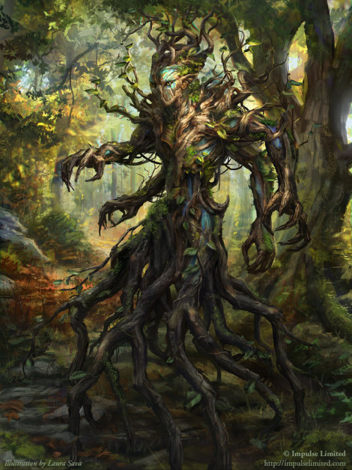 creaturesfromdreams - Forest creature byLaura Sava
