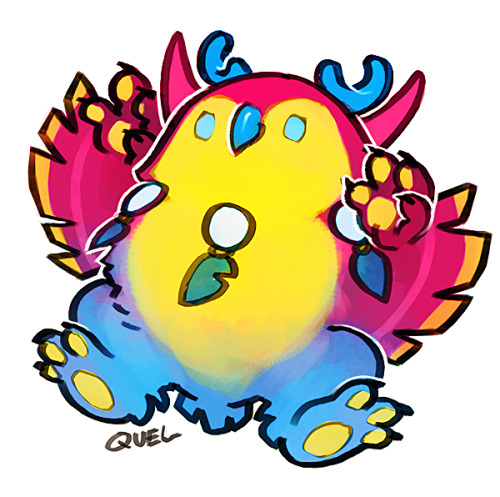 quelfabulous:<3 Happy Pride <3These little moonkin are FREE for you to use as AVATARS / ICONS 