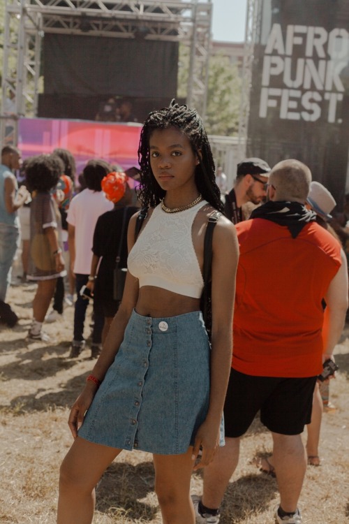 By @micaiahcarter @ Afropunk 2016